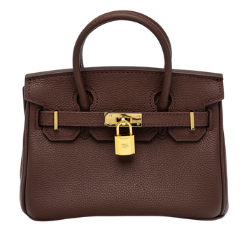 Сумка Hermes Birkin 20 in Chocolate Leather/Gold Hardware 8215 фото
