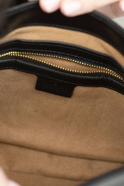 Cумка Gucci Jackie 1961 Medium Bag in Black Leather/Gold Hardware 0305 фото