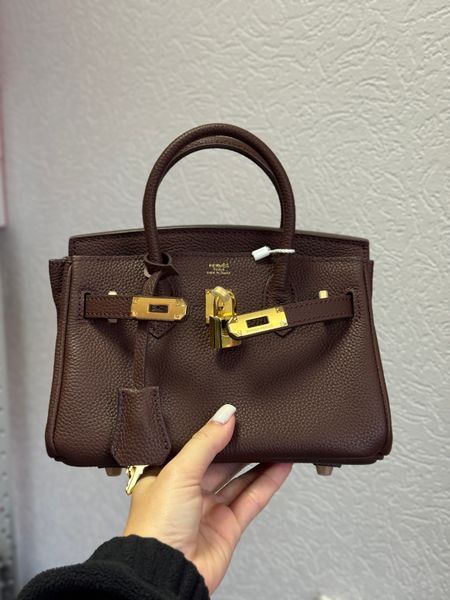 Сумка Hermes Birkin 20 in Chocolate Leather/Gold Hardware 8215 фото