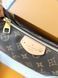Сумка Louis Vuitton Pochette Hills Handbag in Brown Monogram Coated Canvas with Gold-Toned Hardware Premium 167 фото 6