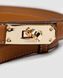 Ремінь Hermes Kelly 18 Belt in Gold Epsom Calfskin/Gold Buckle 407 фото 3