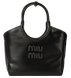 Сумка Miu Miu Ivy Small Tote Bag in Black Leather 99863 фото 1