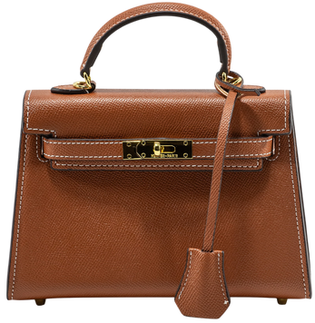 Сумка Hermes Mini Kelly 20 in Gold Epsom/Gold Hardware 255 фото
