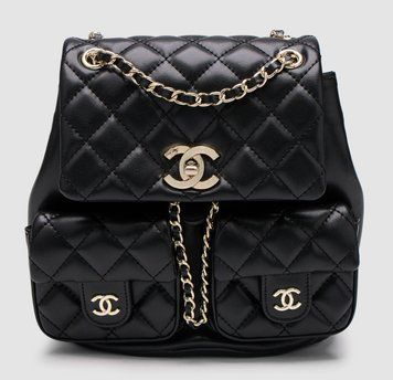 Рюкзак Chanel Two-Pocket Duma Backpack Black 99850 фото