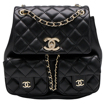Рюкзак Chanel Two-Pocket Duma Backpack Black 99850 фото