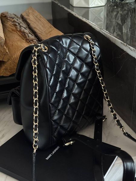 Рюкзак Chanel Two-Pocket Duma Backpack Black 99850 фото