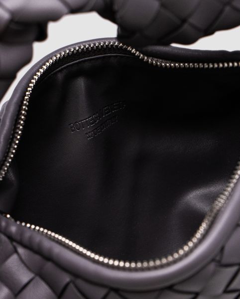 Сумка Bottega Veneta Mini Jodie Nappa Intrecciato Grey 0406 фото