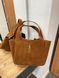 Сумка Saint Laurent Le 5 &Agrave; 7 Bea Suede Tote Bag Golden Leaf 261025 фото 4