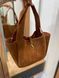 Сумка Saint Laurent Le 5 &Agrave; 7 Bea Suede Tote Bag Golden Leaf 261025 фото 5