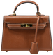 Сумка Hermes Mini Kelly 20 in Gold Epsom/Gold Hardware 255 фото 1