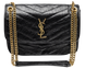 Сумка Saint Laurent Niki Medium Shoulder Bag in Black Vintage Leather with Gold-Tone Hardware Premium 3297 фото 1