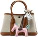 Сумка Hermes Garden Party Mini Bag in Beige Canvas/Brown Leather 0512 фото 1